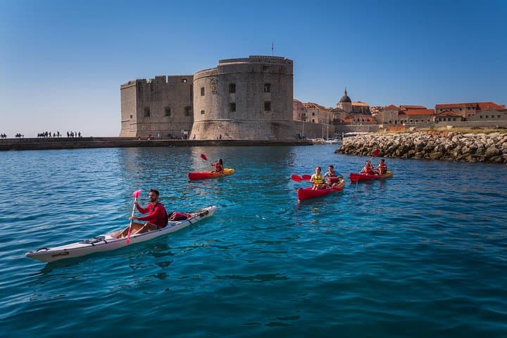 Sea Kayaking & Snorkeling Dubrovnik: Lokrum Island Morning Paddle