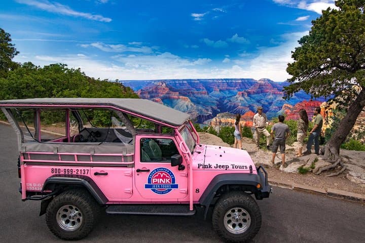 Grand Entrance Grand Canyon Jeep Tour — South Rim Open-Air Jeep Adventure from Tusayan