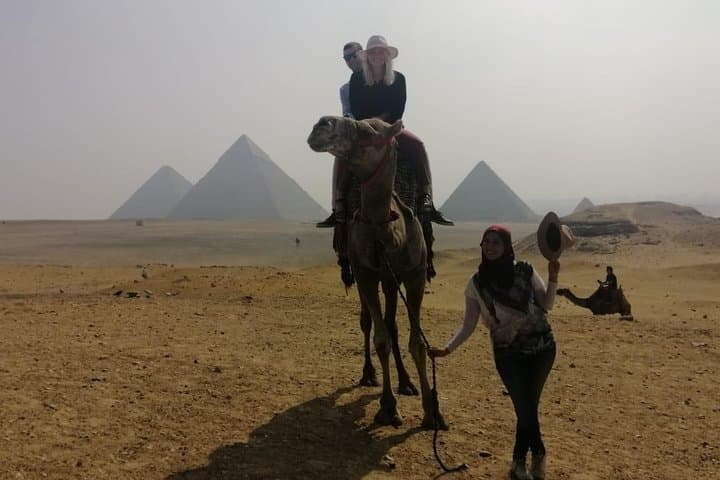 Luxury Private Giza Pyramids Tour with Egyptologist & Camel Ride photo 4