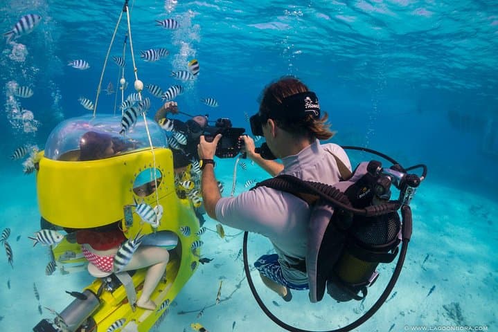 Bora Bora Underwater Scooter & Snorkel — Lagoon Dome Ride photo 2