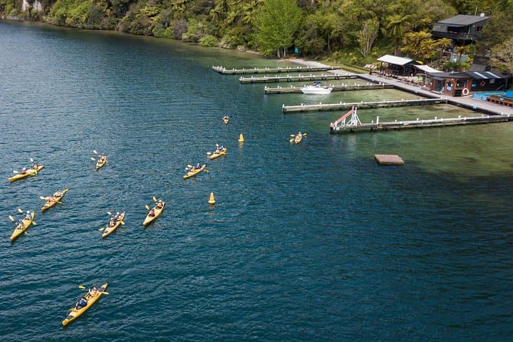 Lake Rotoiti Kayak Tour: Hot Pools & Glowworm Cave from Rotorua photo 1
