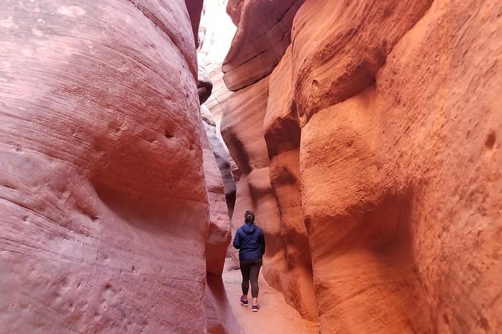 Peek-A-Boo Slot Canyon UTV Adventure from Kanab — Sand Dunes, Slot Hike & Sandboarding photo 4