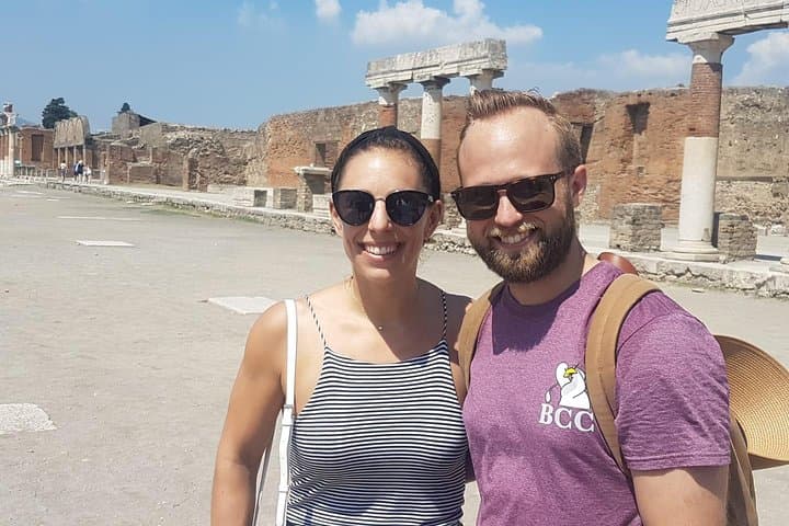 Skip-the-Line Pompeii and Vesuvius Day Tour: Explore Ancient Ruins and Hike Mount Vesuvius photo 1