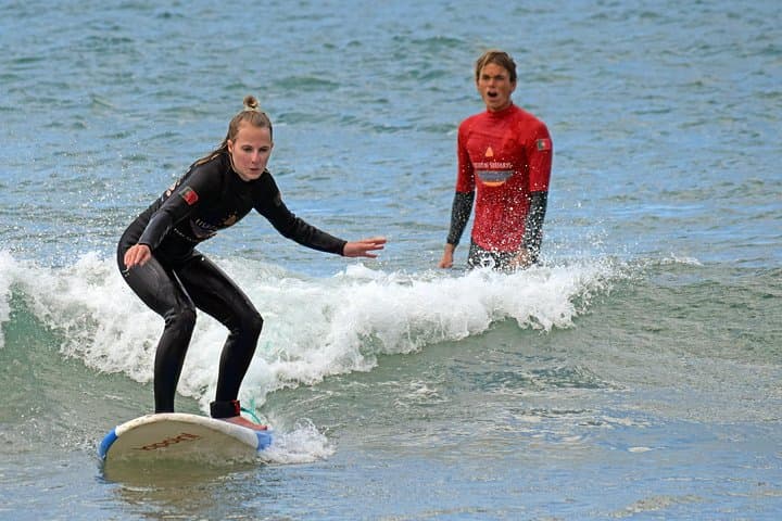 Carcavelos Surf Lesson at Praia da Torre — Learn to Surf Near Cascais