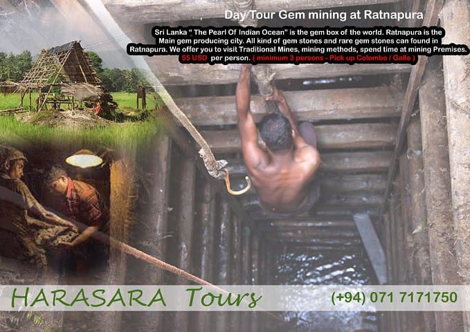 Hands-On Gem Mining in Ratnapura: Day Tour with Local Miners