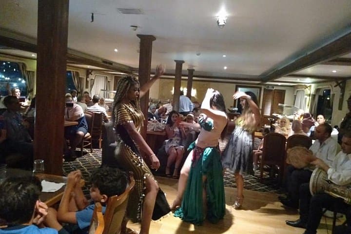 Evening Nile Dinner Cruise in Cairo: Open Buffet, Belly Dancer & Tanoura Show photo 3