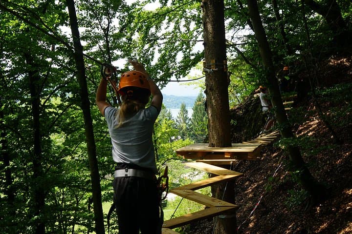 Waldseilpark Wörthersee: High-Ropes Adventure Over Lake Wörthersee photo 6