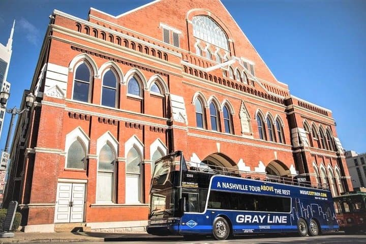 Best of Nashville: One-Hour Double-Decker Bus City Sightseeing Tour
