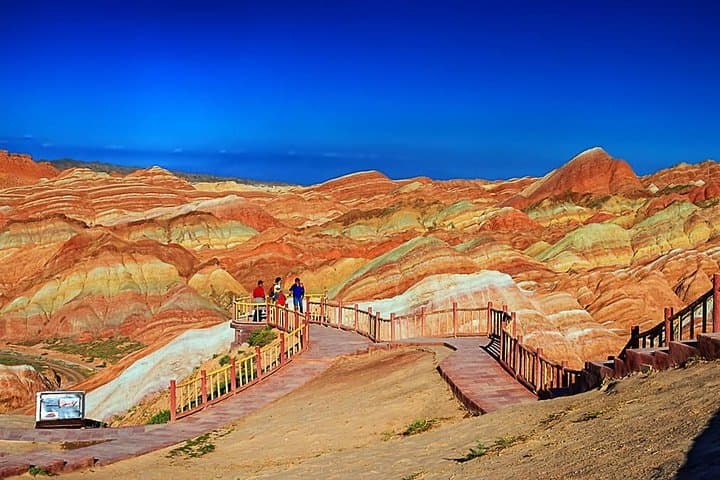 Bullet-Train Day Trip from Lanzhou to Zhangye Danxia Geopark & Dafo Temple photo 6