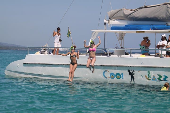 Dunn's River Falls Party Cruise & Snorkel from Negril — Catamaran, Open Bar & Waterfall Climb photo 3