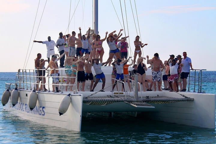 Dunn's River Falls Party Cruise & Snorkel from Negril — Catamaran, Open Bar & Waterfall Climb photo 4