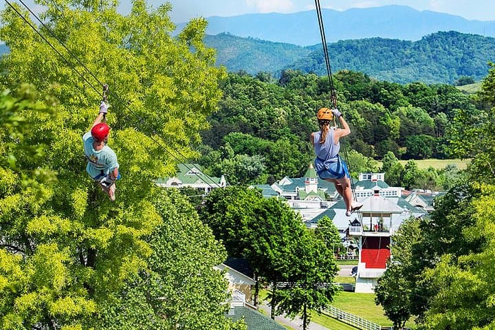 Soar the Smokies: Sevierville 7-Line Zipline Over Nature Park