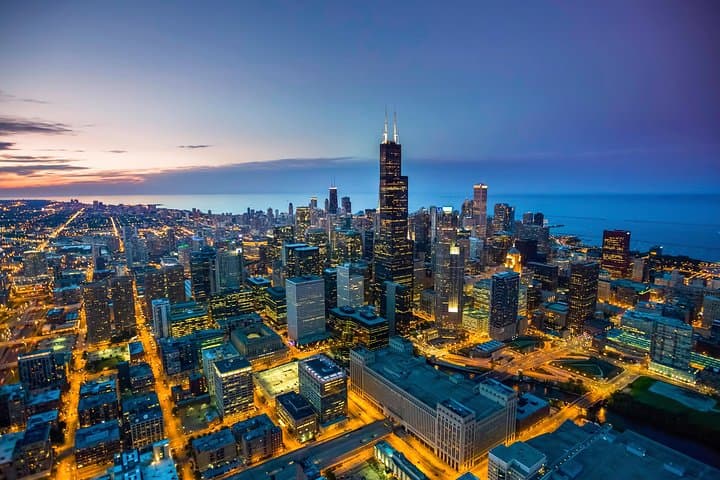 Skydeck Chicago VIP Dinner at Willis Tower — Pie in the Sky Experience photo 2