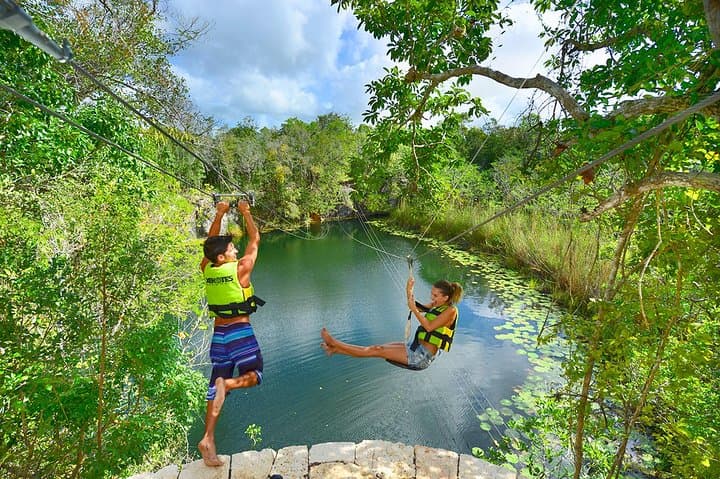 Xenotes Tour From Cancún: Explore & Descend Four Unique Cenotes in One Day photo 2