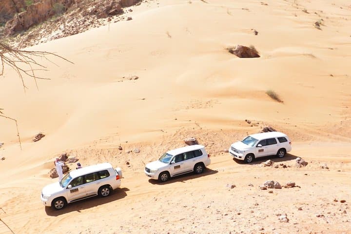 Private Dubai Desert Safari: Dune Bashing, BBQ & Live Shows in a Luxury Jeep photo 3