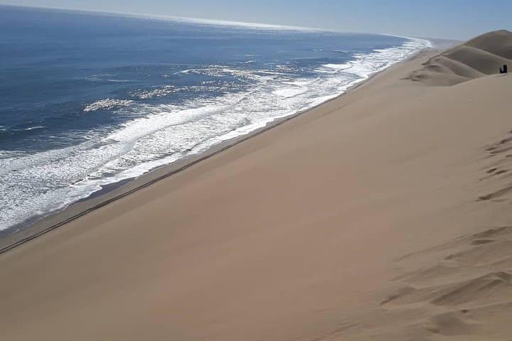 Sandwich Harbour Dune and Seal Drive — Walvis Bay Flamingos & Seal Colony photo 2