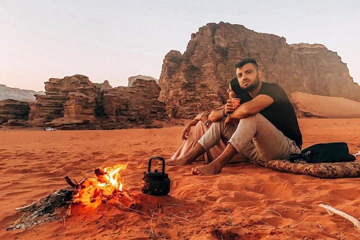 3-Day Wadi Rum Jebel Burdah Tour — Jeep, Camel & Scramble to Burdah Arch photo 5