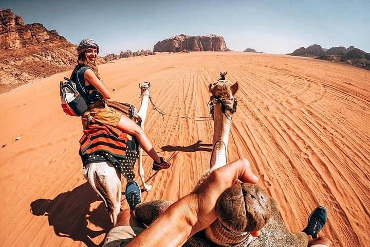 3-Day Wadi Rum Jebel Burdah Tour — Jeep, Camel & Scramble to Burdah Arch photo 4