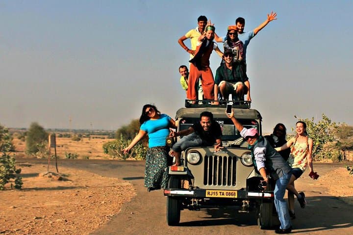 Sunset Safari and Camel Dinner in Jaisalmer's Thar Desert photo 4