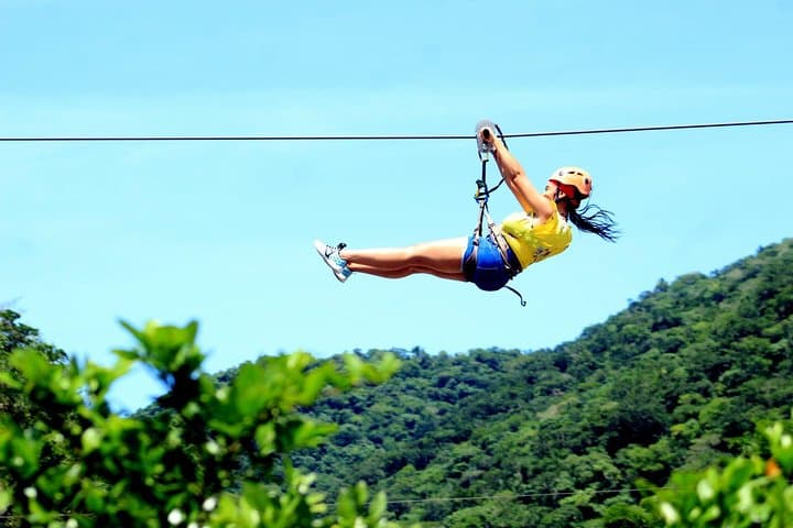 Puerto Vallarta Zipline and ATV Jungle Combo: 11 Ziplines, River Dip & Tequila Tasting