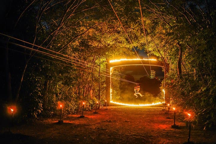 Xplor Fuego Night Adventure: Zip Lines, ATVs & Underground Rivers in the Riviera Maya photo 6
