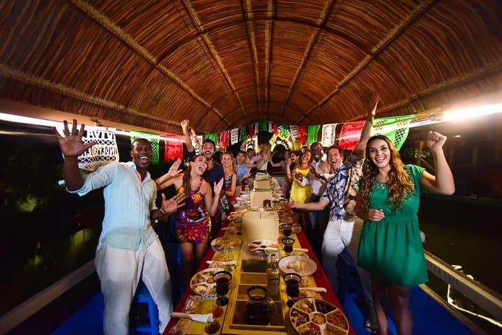 Xoximilco Cancun Boat Fiesta: Trajinera Dinner, Tequila Bar & Live Music photo 5