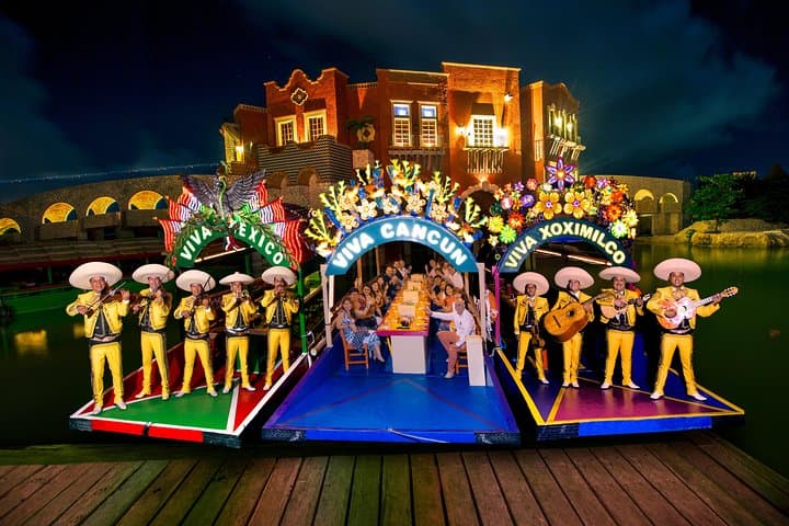 Xoximilco Cancun Boat Fiesta: Trajinera Dinner, Tequila Bar & Live Music photo 3