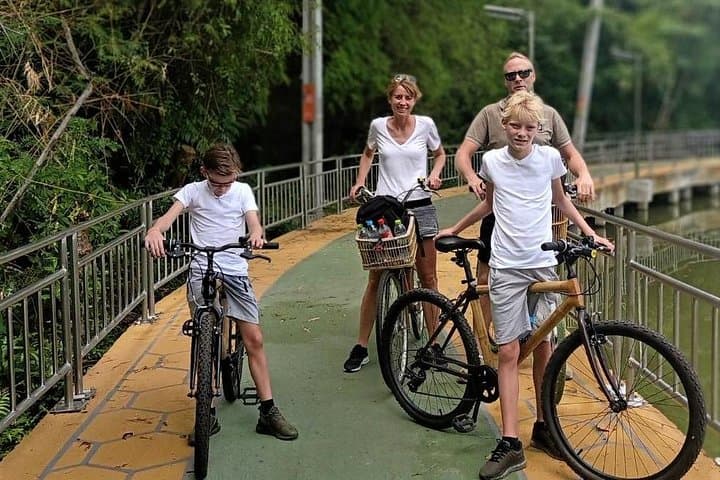 Family Bamboo Bike Tour Through Bangkok's Green Oasis photo 2