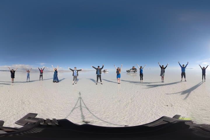 Full-Day Uyuni Salt Flats Tour: Isla Incahuasi, Train Cemetery & Sunset
