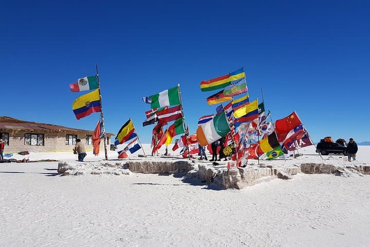 Full-Day Uyuni Salt Flats Tour: Isla Incahuasi, Train Cemetery & Sunset photo 4
