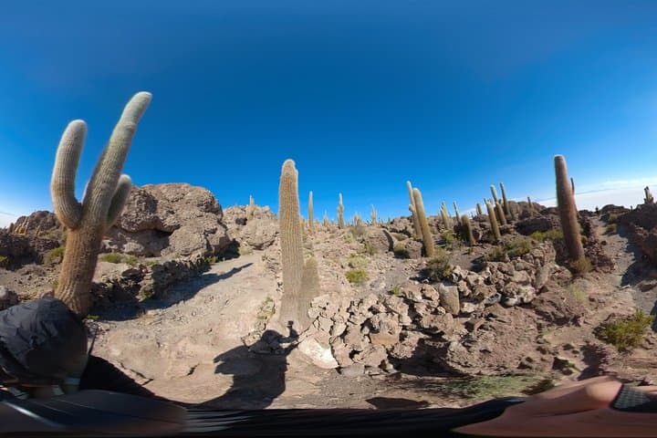 Full-Day Uyuni Salt Flats Tour: Isla Incahuasi, Train Cemetery & Sunset photo 5
