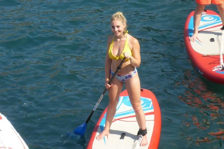 Sunset SUP on Vulcano Island: Paddle Around Vulcanello to Sabbie Nere photo 2