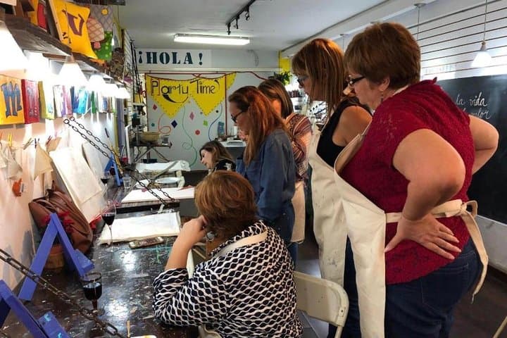 Paint Your Own Tote in Old San Juan: Hands-On Non-Traditional Media Workshop photo 4