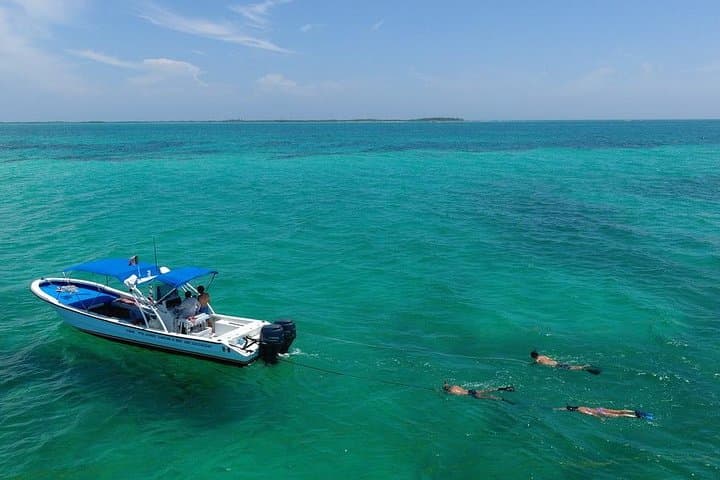 3 Islands Snorkel: Isla Blanca, Contoy & Isla Mujeres Boat Tour from Cancún
