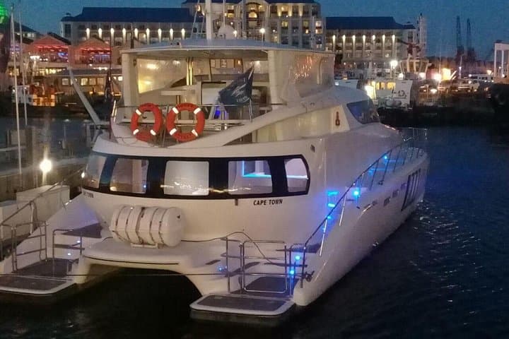 Private Nirvana Sunset Cruise in Cape Town: Sushi, Oysters & Wagyu on a Luxury Power Cat