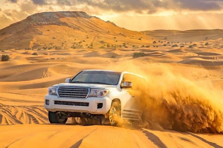 Dubai Desert Safari: 6-Hour Dune Bashing, Camel Ride & Dinner Experience photo 3