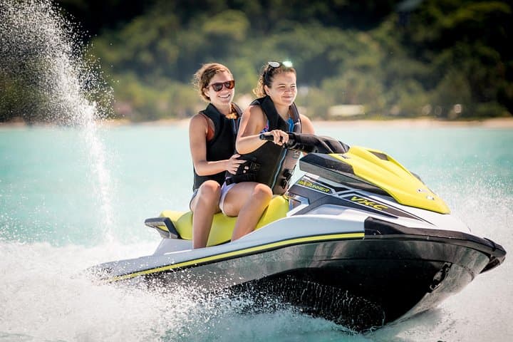 Bora Bora Island Jet Tour — Matira Beach Jet Ski Lagoon Adventure