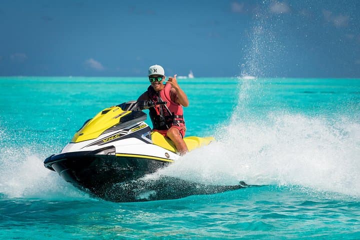 Bora Bora Island Jet Tour — Matira Beach Jet Ski Lagoon Adventure photo 2