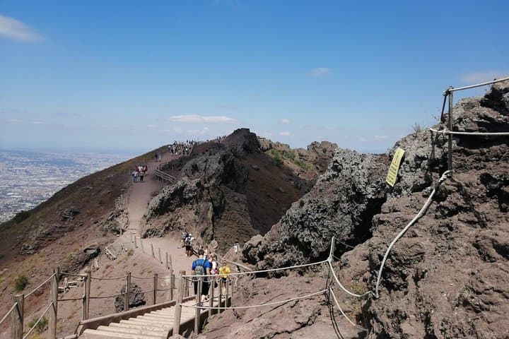 Skip-the-Line Pompeii and Vesuvius Day Tour: Explore Ancient Ruins and Hike Mount Vesuvius photo 2