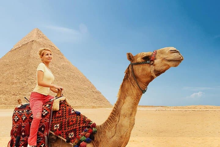 Camel and Horse Ride Around the Giza Pyramids: Private 3–4 Hour Desert Tour photo 2