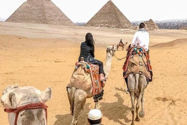 Camel and Horse Ride Around the Giza Pyramids: Private 3–4 Hour Desert Tour photo 3