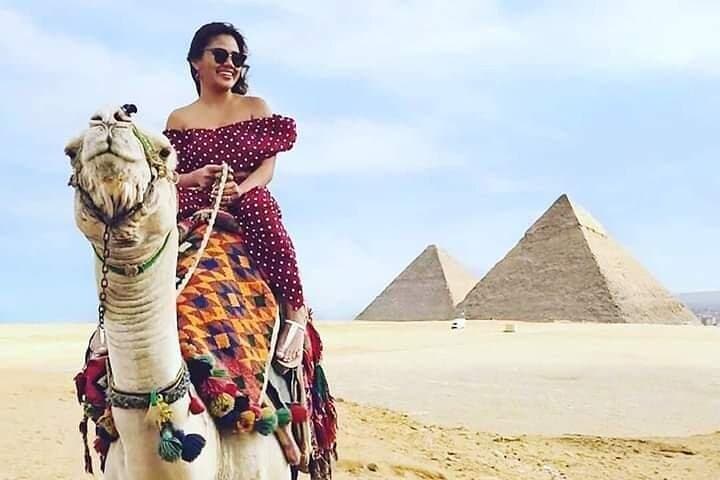 Sunset Camel Ride and BBQ at the Giza Pyramids — Evening Safari with Dinner photo 2