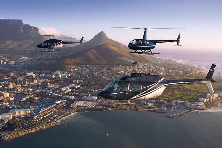 Cape Town in Three Acts: Helicopter Flight, Cape Peninsula Drive & Winelands Tastings