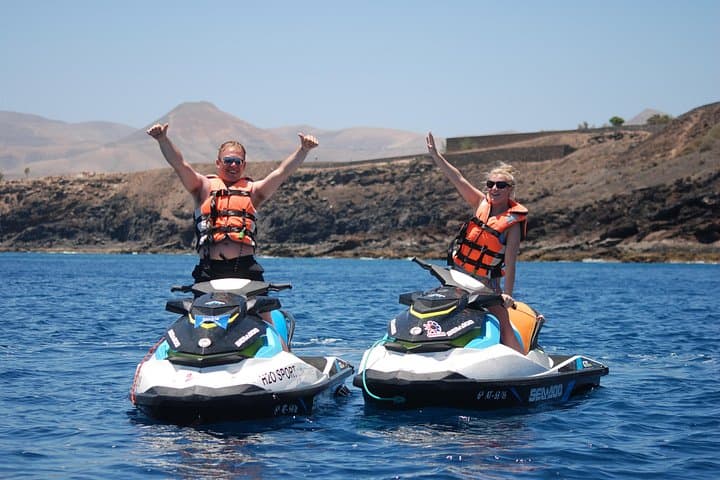 40-Min Jet Ski to Playa Quemada — Coastal Ride from Puerto del Carmen photo 4