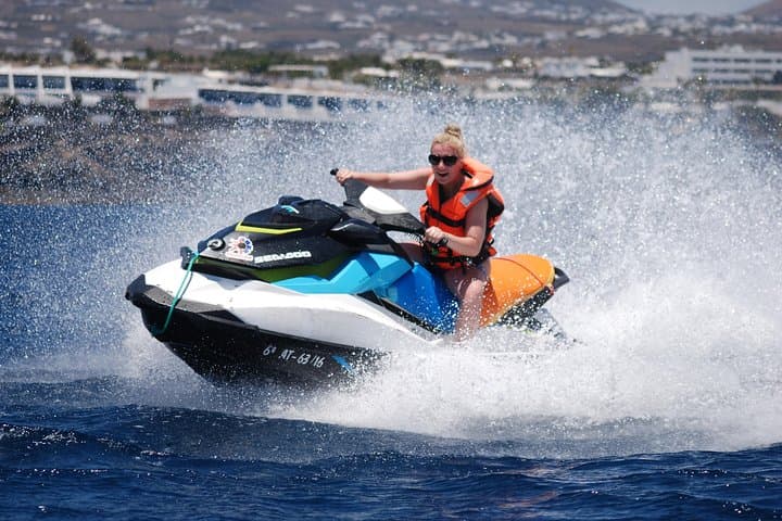 40-Min Jet Ski to Playa Quemada — Coastal Ride from Puerto del Carmen photo 1
