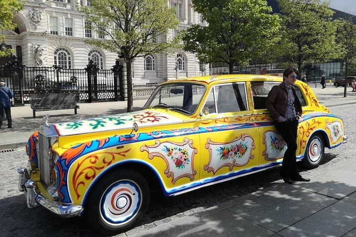 Liverpool Beatles Tour: Ride a Replica Rolls Royce and Visit Iconic Sites
