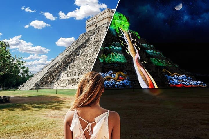 Chichen Itza Night Show, Cenote Swim & Valladolid Day Tour