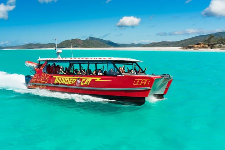 High-Speed Snorkel Cruise to Whitehaven Beach & Hill Inlet from Airlie Beach photo 3