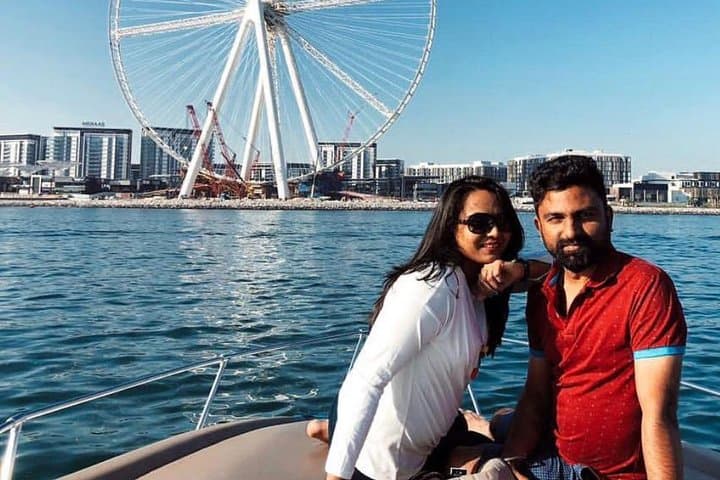 Dubai 2-Hour Private Sea Escape: Swim, Sightsee & Sunbathe from Dubai Marina photo 4