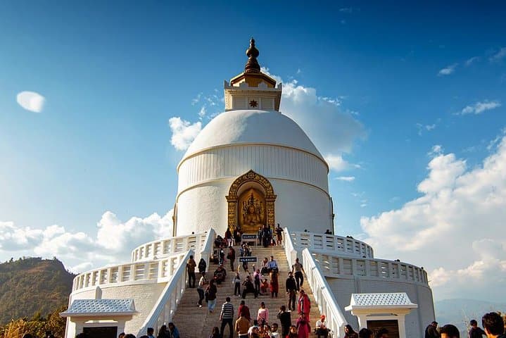 World Peace Pagoda Pokhara: Hilltop Shanti Stupa & Phewa Lake Views photo 1